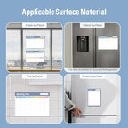 Loukin 17"x11.8" Dry Erase Calendar Set, Electrostatic Adsorption Whiteboard - Image 5