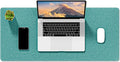 Auhoahsil Felt Desk Mat, Minimalist Large Mouse Pad XL 31.5 x 11.8 in, Desk Matt by Auhoahsil