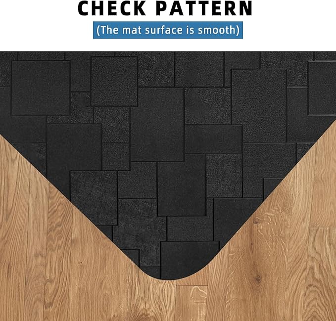 Office Chair Mat for Hard Floor, 63x51 inches Large Computer Chair Mat - Image 7