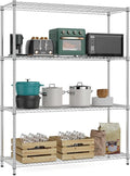 M MZG 5-Shelf Storage Shelves, Wire Shelving Heavy Duty Metal Storage Shelving by MEIGAOPLASTICANDMETALHKCOLIMITED