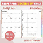 SUNEE 2026 Appointment Book, Quarter-Hourly, Weekly & Monthly - Image 3