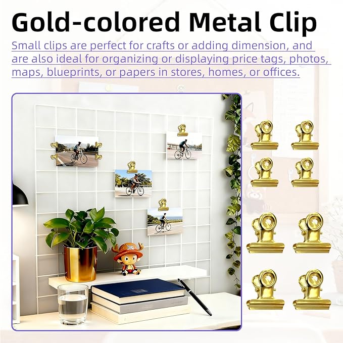 505 Pcs Push Pins Set 5 Style Thumb Tacks Decorative Push Pins Gold Metal Thumb - Image 5
