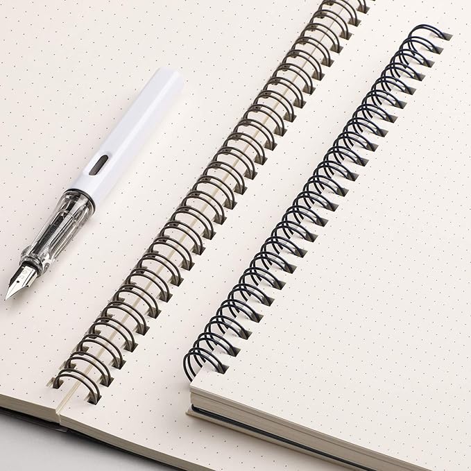 EMSHOI Dotted Journal Spiral Notebook 7.48" x 10.15" - Image 4