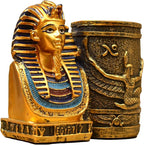 Daisylily Ancient Egyptian Pencil Holder, King Pharaoh Pen Cup, Pen Holder - Image 3