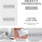 Buryeah 12 Pcs Reserved Seating Signs - Image 2