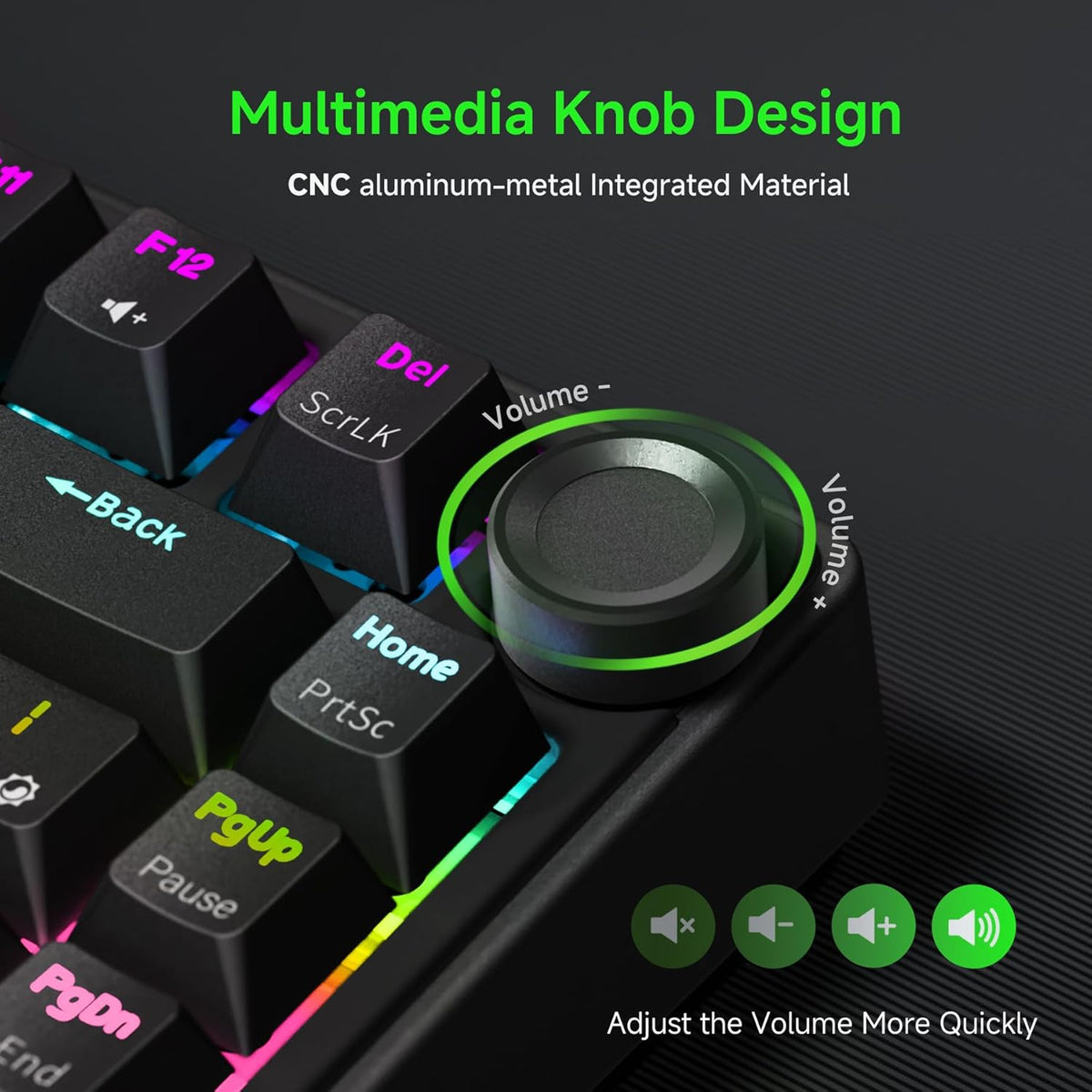 RK ROYAL KLUDGE R75 Wired Mechanical Gaming Keyboard, 75% Hot-Swap Mechanical...