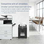 24PACK Paper Shredder Lubricant Sheets Shredder Oil Sheet - Image 7