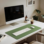 Jotsome Leather Desk Pad Mat, Non-Slip Desk Blotter Pad - Image 4
