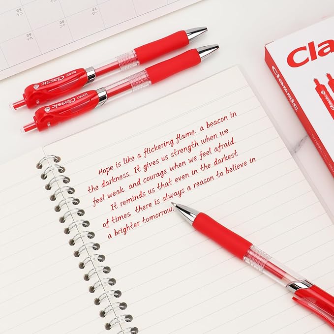Classic Retractable Gel Roller Pens, 0.7mm Fine Point - Image 3
