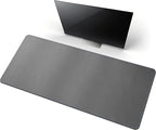 CENNBIE Desk Mat Pad Blotter Protector 47.2" x 19.6", PU Leather Desk Mat by CENNBIE