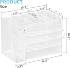 Marbrasse 5-Tier Desk Organizer - Image 2