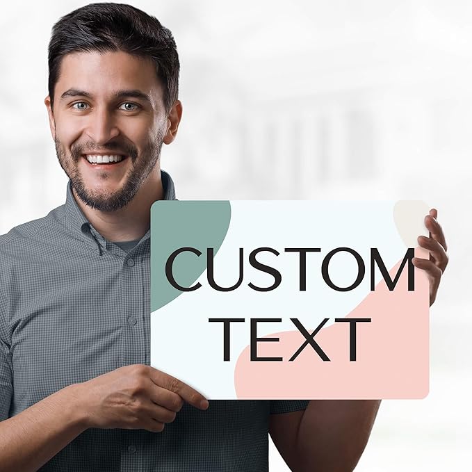 Custom Sign, Custom Street Sign, 11 Font Colors, 13 Font Styles, 4 Hole Options - Image 2