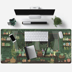Mechanical Cattle Cute Desk Mat Kawaii Frog Mouse Pad Green Desk Anime Mat - Image 3
