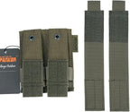 EXCELLENT ELITE SPANKER Molle Single/Double Pistol Mag Pouch Tactical Magazine - Image 7