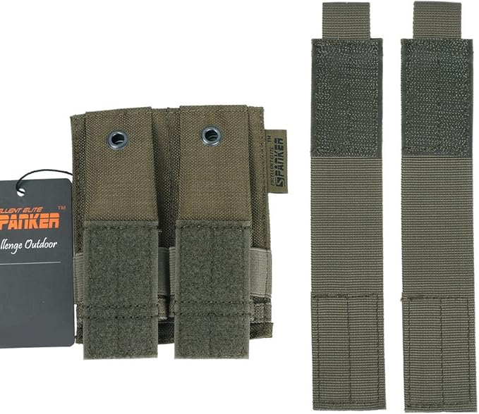 EXCELLENT ELITE SPANKER Molle Single/Double Pistol Mag Pouch Tactical Magazine - Image 7