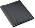 Rexel Soft Touch A4 Display and Presentation Folder Book, Smooth Leather, 24 Pockets - Black,Medium