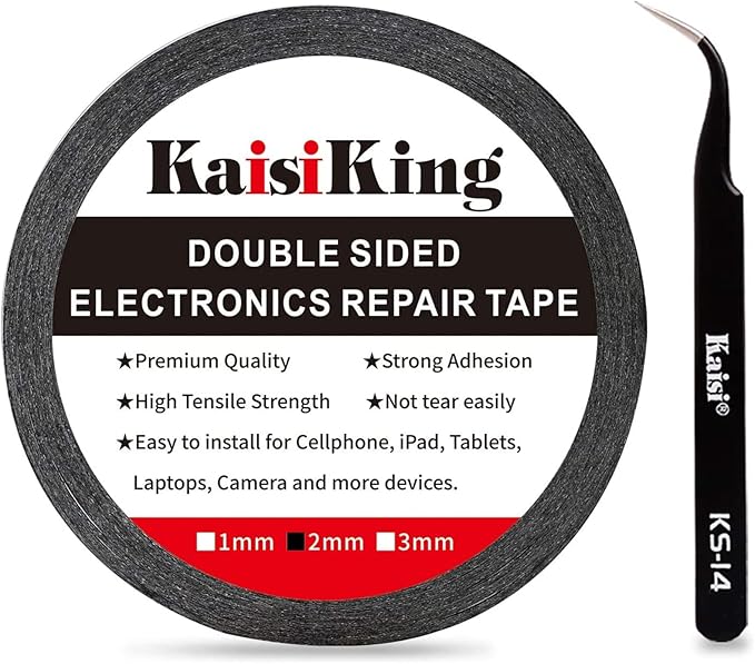 Kaisiking 2mm LCD Repair Tape for Phone Screen, Adhesive Tape by kaisiking