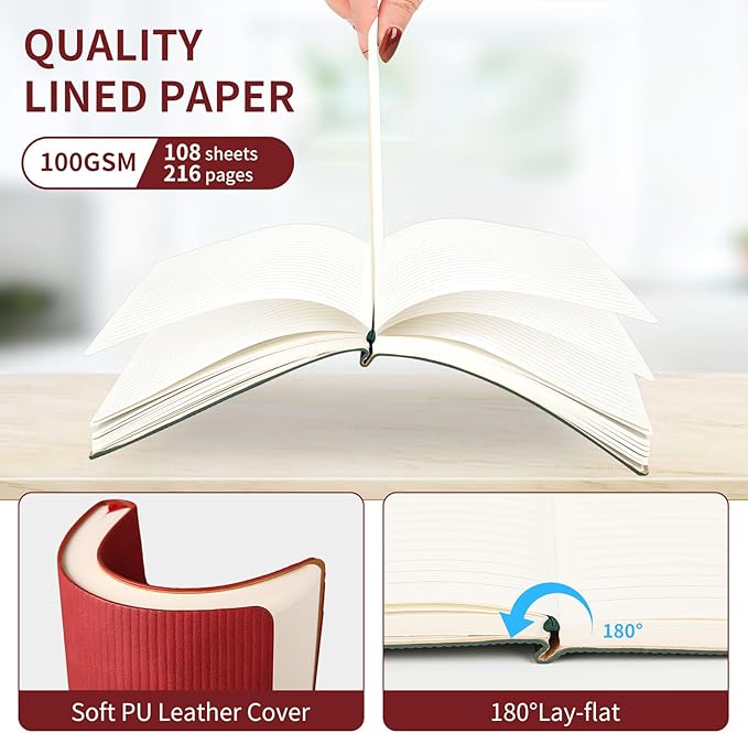 TSFPapier A5 Lined Notebook - Image 2