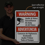 SmartSign 24 x 18 inch “Warning - Image 4