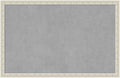 Amanti Art Silver Framed Magnetic Board 22x34 Large Vision Board by AmantiArt