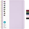 PAPERAGE Lined Spiral Journal Notebook, 160 Pages, Large B5 Hardcover Journal by PAPERAGE