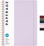 PAPERAGE Lined Spiral Journal Notebook, 160 Pages, Large B5 Hardcover Journal by PAPERAGE