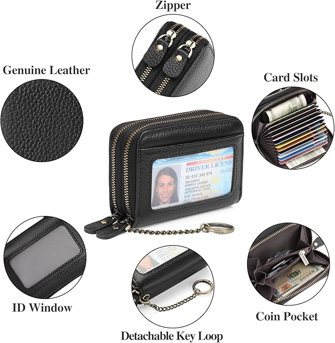 GOIACII Small Genuine Leather Wallet - Image 6