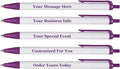 RevMark Personalized Ballpoint Pen, Custom Printed Name, Business or Event by RevMark