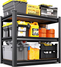 garage shelving,3 tier garage storage shelves,adjustable heavy duty, main product view