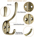 Homanu 14 Pack Coat Hooks Wall Mounted - Image 4