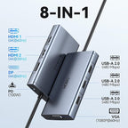 USB C Docking Station Dual Monitor Adapter - Image 2
