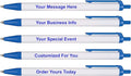 RevMark Personalized Ballpoint Pen, Custom Printed Name, Business or Event by RevMark