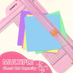 A4 Paper Cutter 12 Inch Titanium Paper Trimmer Scrapbooking Tool - Image 5
