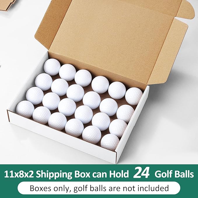 Eupako 11x8x2" White Shipping Boxes Corrugated Box Mailers 20 Pack Cardboard - Image 3