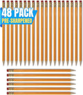 1InTheOffice Lead Pencils, Sharpened Pencils #2 HB, Wood-Cased, 48 Pack by 1InTheOffice