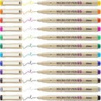 Attom Tech Art 05 Micro, Fineliner Pen Set Ink, Fine Point Pen, Artist by Attom+Tech+Art
