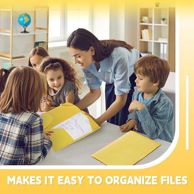 Henoyso 36 Pcs Plastic Folders - Image 6