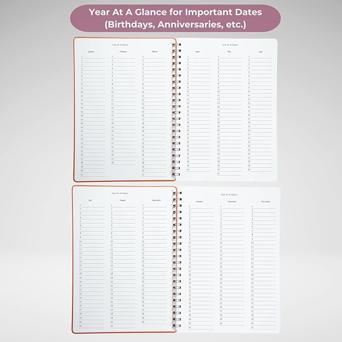 Merely Home | Ultimate Yearly, Monthly Planner | 8.25" x 11.75" | To Do List - Image 6