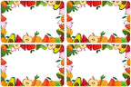 Wonmon 200 PCS Fruit Name Tags Stickers, Self Adhesive Cute Fruits Style Name by wonmon