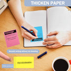 Phone Message Sticky Notes Phone Memo Pads, 6 Pads Lined Sticky Notes Pads - Image 4
