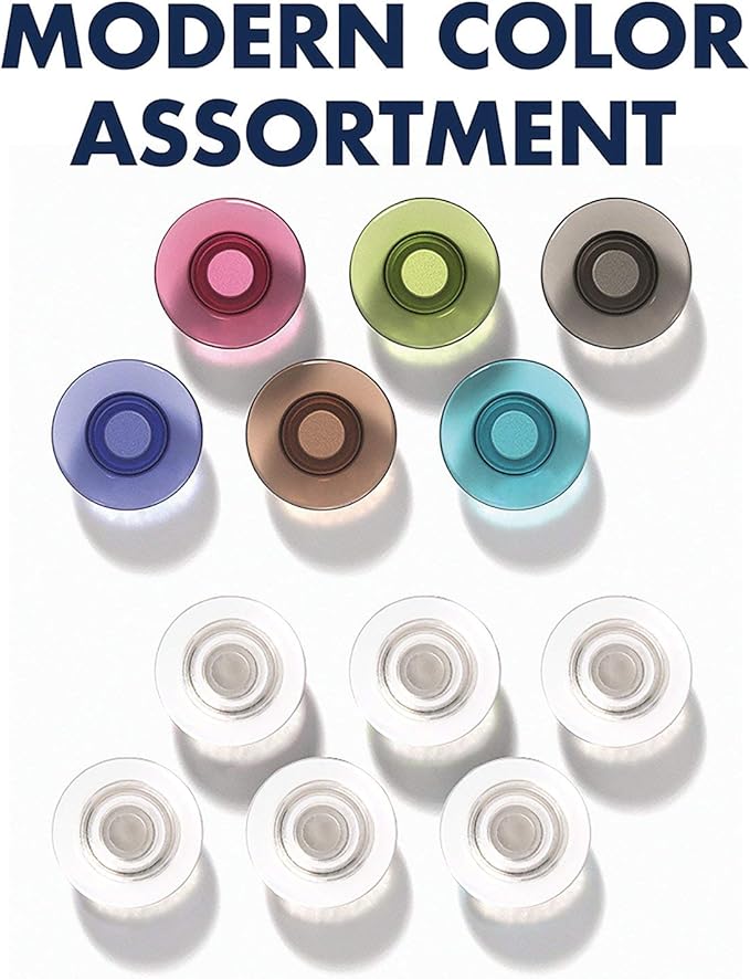 Quartet Strong Magnets, Glass Whiteboard, Dry Erase Board, 12 Pack - Image 3
