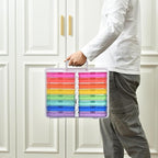 Haundry Photo Storage Box with 16 Inner 4" x 6" Photo Case, Portable Storage - Image 4