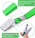 100 Pcs Lanyards for ID Badges and 100 Pcs Clear Name Tag Holders Reusable - Image 3