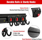 workpro 64" garage tool organizer wall mount with shown in use
