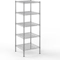 Regal Altair 24" Deep x 24" Wide x 64" Height Wire Shelving Kit | 5-Tier | NSF