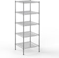 Regal Altair 24" Deep x 24" Wide x 64" Height Wire Shelving Kit | 5-Tier | NSF by Regal+Altair