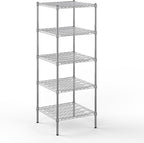 Regal Altair 24" Deep x 24" Wide x 64" Height Wire Shelving Kit | 5-Tier | NSF by Regal+Altair