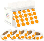 PARLAIM 3/4 Inch Roll Color Coding Labels, 10000 per 10 Rolls Round Permanent by PARLAIM