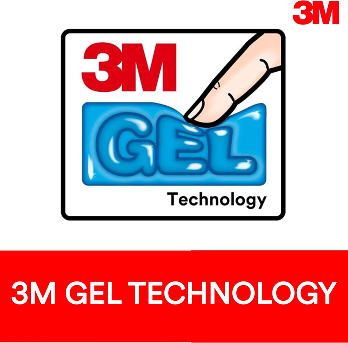3M Precise Mouse Pad with Gel Wrist Rest, 8.4 in x 8.8 in, Black