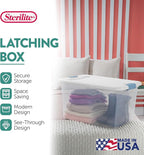 Sterilite 24-Pack Latching Box, Under Bed Storage Bins - Image 3